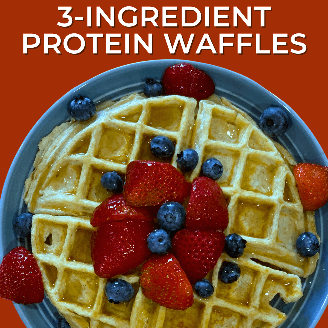 3 Ingredient Protein Waffles Embodyment360